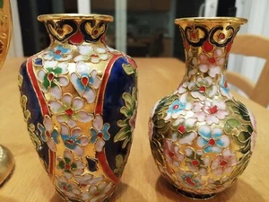 Colour ceramic glaze Vase Pair (Collective art decoration) - Picture 1 of 11
