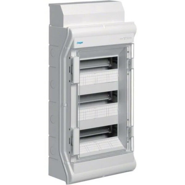 Hager VECTOR VERT.IP65 36PLE QC PE/N (VE312DN)
