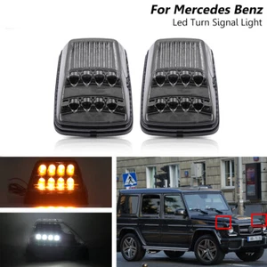 Luz LED ámbar intermitente blanca estacionamiento DRL para 90- Mercedes Benz W463 Clase G - Imagen 1 de 10