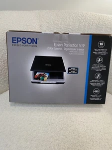 OPEN BOX BROKEN SEAL Epson Perfection V19 Flatbed Scanner - Picture 1 of 4