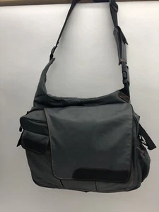 Men Dads “Diaper Dude” Gray Orange Baby Diaper Bag Retail $65.00 - Picture 1 of 12