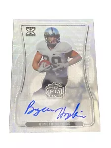 2020 Leaf Metal Draft XRC rifrattore automatico onda argento #/50 Brycen Hopkins BA-BH1 - Foto 1 di 7