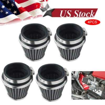 Filtro de aire 4x 54 mm filtros de cápsula para Honda CB 750 CB750 C F K 1979 1980 81 82 Foto 1 de 4