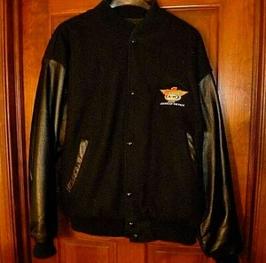 VTG A&W Root Beer Leader of the Pack Varsity Jacket, Wool & Leather, Preowned - Picture 1 of 5