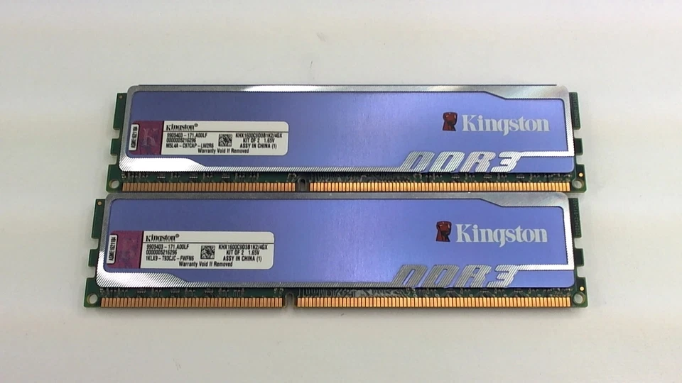 Kingston PC3-12800 4 GB ,1600 MHz PC3-12800 DDR3 SDRAM Memory (KHX1600C9D3B1K2/4 - Image 1 of 1