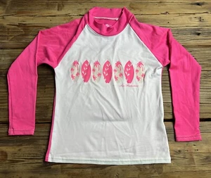 ✔️Sun Protection Zone Surfboards rash guard shirt Unisex Kids, Size 8 surfing - Picture 1 of 6