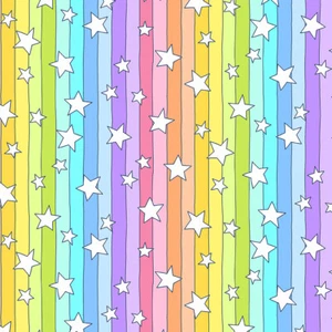 Makower BELIEVE Star Stripe Light 9907L 100% COTTON CRAFT/QUILTING (per1/4m) - Picture 1 of 1