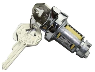 1964 OLDSMOBILE F85 IGNITION LOCK CYLINDER W GM KEYS #49C-11582* - Image 1 of 3