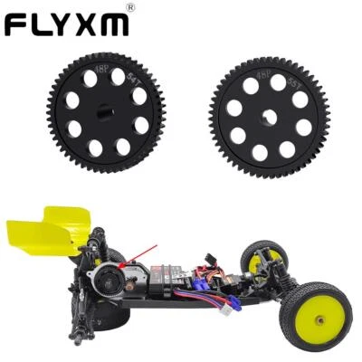 FLYXM Steel Spur Gear 54t/55t 0.5M 48P for RC Losi 2WD Mini Drag Mini-T Mini B - Image 1 of 4