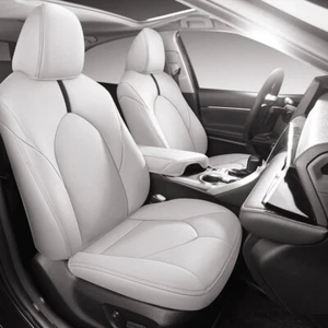 MOTOPTES CUSTOM CAR DURABLE FULL SET FOR LEATHER CUSHION TOYOTA CAMRY 2016-2024 - Picture 1 of 32