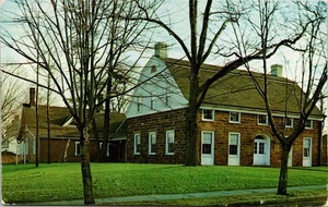Postcard Fairleigh Dickinson University - Rutherford New Jersey - Outwater House - Picture 1 of 2
