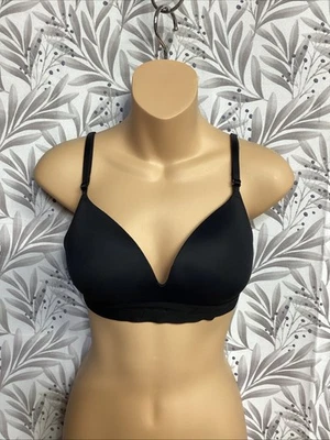 Розовый беспроводной бюстгальтер пуш-ап Victoria's Secret 32D - Изображение 1 из 4