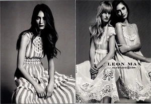 2016 •  LEON MAX Maxstudio.com Print Ad • Fashion ADS.81 - Picture 1 of 2