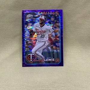 2024 Topps Chrome - Purple Sonar Refractor #217 Royce Lewis /299 Twins 🔥 - Picture 1 of 2