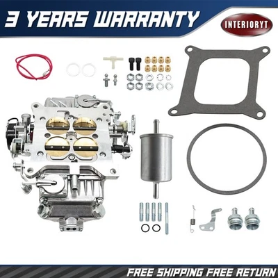 For 650 CFM Brawler Double-Pumper Carburetor Electric Choke BR-67255 4 Barrel - Image 1 of 4