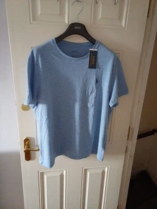 Polo Ralph Lauren Men's Crew Neck Cotton-jersey T-Shirt Size UK L - Picture 1 of 3