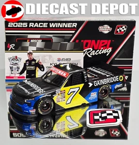 KYLE BUSCH 2025 ATLANTA WIN GAINBRIDGE RACED VERSION TRUCK 1/24 ARC DIECAST - Picture 1 of 16