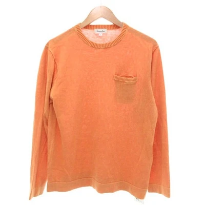 Steven Alan Linen Knit T-Shirt Long Sleeve Washed L Orange /Js Gy19 Men'S - Image 1 of 4