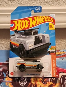 🔥Hot Wheels 92/250 Land Rover Series II HW Hot Trucks 5/10 grau 2024🔥 - Bild 1 von 3