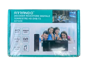 Decoder Ricevitore Digitale Terrestre HD DVB-T3 WIFI Snodabile ARRANGO AR76458 - Foto 1 di 7