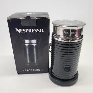 Nespresso Aeroccino 3 Milchaufschäumer Antihaftbeschichtet Elektrisch Schwarz 3694 - Bild 1 von 17