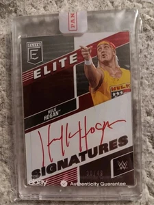 2023 Panini Donruss Elite Firme Red Hulk Hogan Auto #/49 - Foto 1 di 2