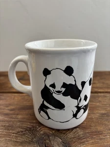 Vintage Panda Ausstellung Kaffeebecher London Zoo Becher Tasse Made In England - Bild 1 von 6
