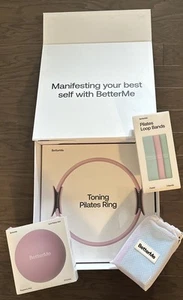 Kit esencial Better Me Pilates rosa frambuesa nuevo + artículos sellados en caja abierta - Imagen 1 de 5