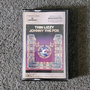 Thin Lizzy Johnny The Fox Cassette Tape Vertigo 1976 Phil Lynott Gary Moore - Picture 1 of 5