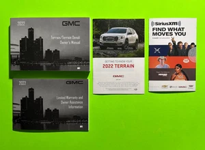 2022 GMC TERRAIN / TERRAIN DENALI Factory Owners Manual Set *OEM* - Picture 1 of 7