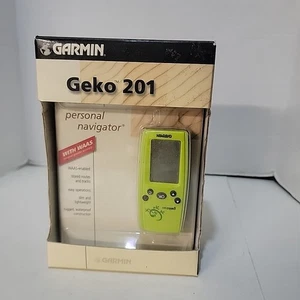 Garmin Geko 201 Handheld GPS Geocaching Hiking Hunting Camping Backpacking - Picture 1 of 4