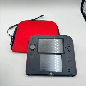 Nintendo 2DS Launch Edition Crimson Red Handheld System - Picture 1 of 4