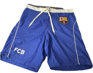 FCB Barcelona Blue Men’s Boardshorts Swim Trunks Size 32 - Picture 1 of 3