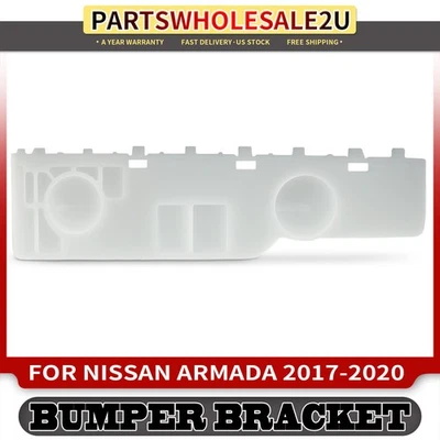 Soporte de parachoques delantero izquierdo de plástico de polipropileno para Nissan Armada 2017-2020 Foto 1 de 4
