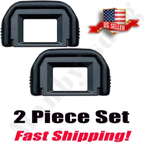 2x Eyepiece/Eyecup for CANON DSLR Cameras (Canon EF Replacement) US Seller - Picture 1 of 6