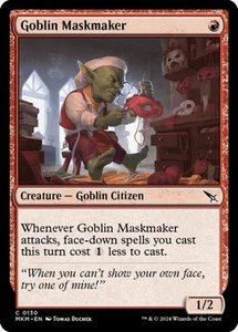 NM Foil C - Goblin Maskmaker: Murders at Karlov Manor - Picture 1 of 1