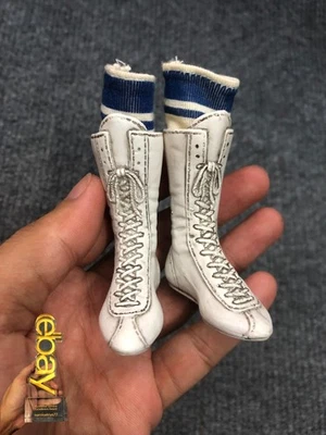 1/6 Hot Toys MMS19 Rocky Balboa Sylvester Stallone Boots for Action Figure - Image 1 of 4