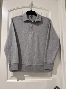 BANANA REPUBLIC HERREN CORE TEMP LANGARM HENLEY GRAU POLOSHIRT GR. L NEU OHNE ETIKETT - Bild 1 von 10