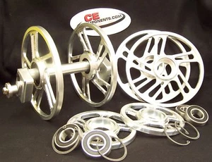 KIT DE RUEDAS GRANDES YAMAHA todas las ruedas locas en este kit nitro moto de nieve - Imagen 1 de 1