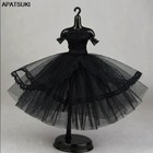 Black Lace Princess Dress for 11.5" Doll Outfits Gown Clothes for Blyth Doll