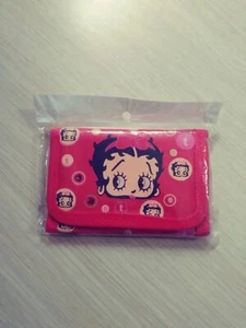 BETTY BOOP VINTAGE GELDBÖRSE DREIFACH FALTBAR NEU 2004. FARBE ROT - Bild 1 von 6