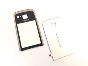 Original Nokia 6600 Fold Displayglas Scheibe Frontglas Silber Silver NEU - Bild 1 von 1
