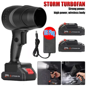 1050W Turbo Fan Electric Cyclone Violent Air Blower Cordless Dust Leaf Cleaner - Picture 1 of 13