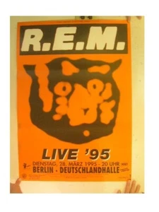 R.E.M. Poster r. e. m. R e m Live '95 1995 Berlin Deutschlandhalle Monster REM - Picture 1 of 1