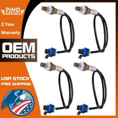 4 sensores de oxígeno OEM para Buick Cadillac Chevrolet GMC GM aguas arriba o aguas abajo Foto 1 de 4