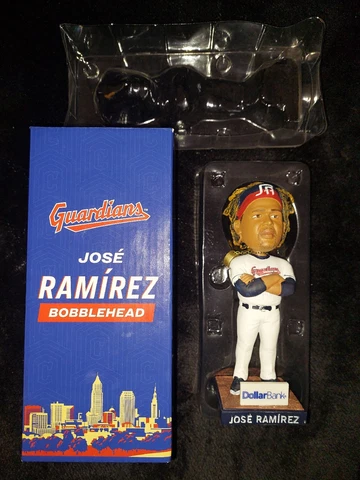 Jose Ramirez Cleveland Guardians Indians Bobblehead SGA Cover