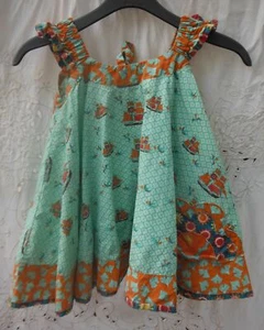 Jelly the Pug girls 3T Swirl Dress PIRATE SAIL SHIP FLORAL - Picture 1 of 10