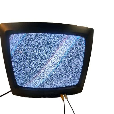 Sharp 13N-M100B 13" Color Retro Gaming CRT TV No Remote TESTED Very Clean RCA WY - Image 1 of 4