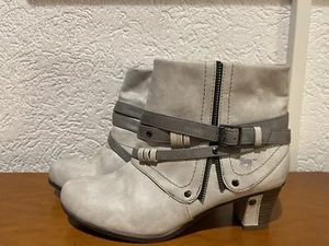 Zapatos mujer Mustang T.39 botines botines botas - Imagen 1 de 7