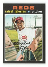 2020 Topps Heritage Raisel Iglesias  #270   Cincinnati Reds Baseball Card